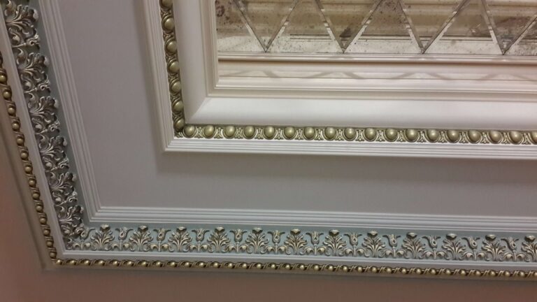 gilded cornice