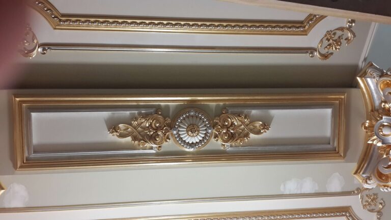 gilded cornice