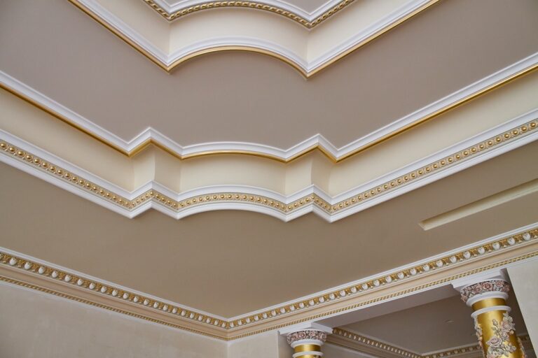 gilded ceiling