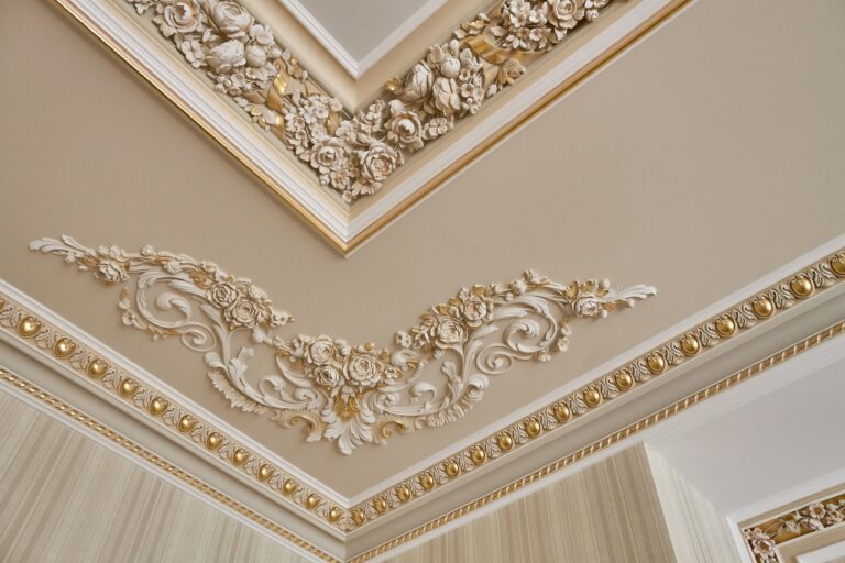 gilded ceiling