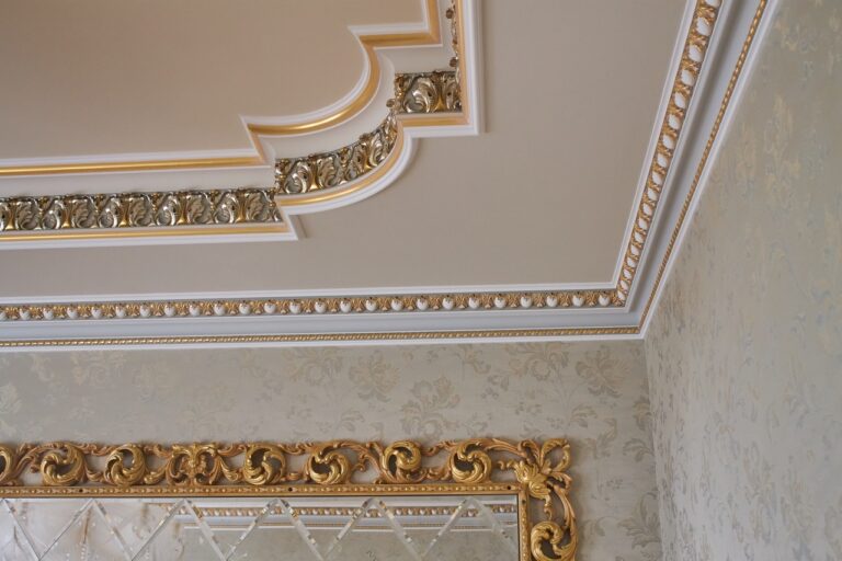 gilded cornice